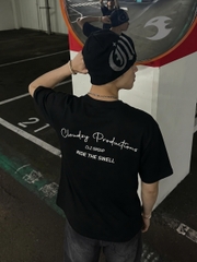 [NEW] Áo thun boxy CLOUDZY in chữ cá tính 100% cotton 250gsm nam nữ áo phông local brand streetwear đi học RIDE
