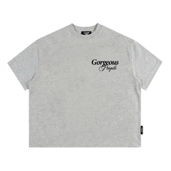Áo thun boxy CLOUDZY in chữ vải 100% cotton dày dặn 250gsm nam nữ áo phông local brand streetwear GORGEOUS