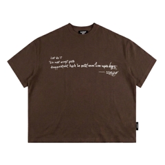 Áo thun boxy streetwear in chữ 100% cotton 250gsm áo phông form rộng nam nữ unisex local brand CLOUDZY JUST