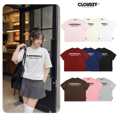 [NEW] Áo thun boxy CLOUDZY in chữ 100% cotton 250gsm áo phông form rộng nam nữ unisex local brand streetwear BREAK