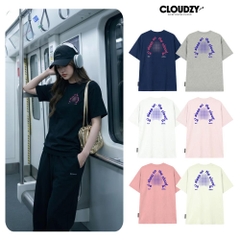 [NEW] Áo thun oversize CLOUDZY in lưng 100% cotton 250gsm áo phông form rộng nam nữ unisex local brand streetwear DOT