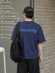 [NEW] Áo thun boxy CLOUDZY in chữ Wecloudzy 100% cotton 250gsm dày dặn áo phông form rộng nam nữ unisex basic WE
