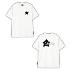 [NEW] Áo thun oversize CLOUDZY in chữ vải cotton 100% 250gsm form rộng nam nữ áo phông regular local brand streetwear basic NOVA