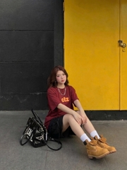 [NEW] Áo thun oversize CLOUDZY in chữ vải cotton 100% 250gsm dày dặn form rộng nam nữ áo phông regular local brand streetwear DAYS