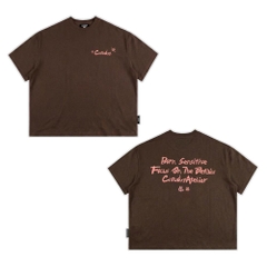 Áo thun boxy tee local brand Cloudzy unisex phông tay lỡ nữ cotton phối màu form rộng boxy SENSITIVE