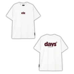 [NEW] Áo thun oversize CLOUDZY in chữ vải cotton 100% 250gsm dày dặn form rộng nam nữ áo phông regular local brand streetwear DAYS