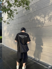 Áo thun boxy CLOUDZY in chữ vải 100% cotton dày dặn 250gsm nam nữ áo phông local brand streetwear GORGEOUS