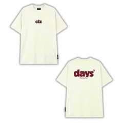 [NEW] Áo thun oversize CLOUDZY in chữ vải cotton 100% 250gsm dày dặn form rộng nam nữ áo phông regular local brand streetwear DAYS