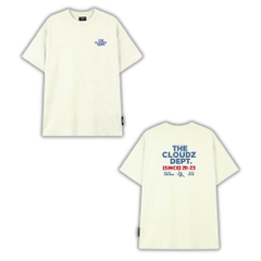 [NEW] Áo thun oversize CLOUDZY in chữ vải cotton 100% 250gsm form rộng nam nữ áo phông local brand streetwear basic DEPT