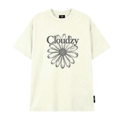 [NEW] Áo thun oversize CLOUDZY in hình hoa cúc 100% cotton 250gsm áo phông form rộng nam nữ unisex local brand POSY