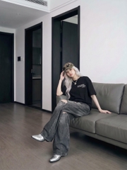 [NEW] Áo thun oversize CLOUDZY in chữ 100% cotton 250gsm áo phông form rộng nam nữ unisex local brand streetwear RESET