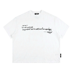 Áo thun boxy streetwear in chữ 100% cotton 250gsm áo phông form rộng nam nữ unisex local brand CLOUDZY JUST