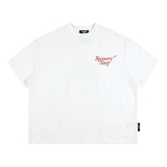 Áo thun boxy CLOUDZY streetwear 100% cotton 250gsm dày dặn áo phông nam nữ form rộng hồng nâu đỏ RECOVER