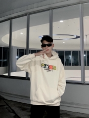 Áo khoác hoodie nỉ nam nữ form rộng oversize mũ to đầy dặn 2 lớp localbrand Cloudzy unisex TEAMMATE