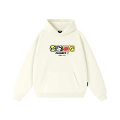 Áo khoác hoodie nỉ nam nữ form rộng oversize mũ to đầy dặn 2 lớp localbrand Cloudzy unisex TEAMMATE
