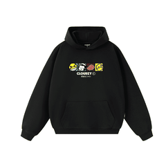 Áo khoác hoodie nỉ nam nữ form rộng oversize mũ to đầy dặn 2 lớp localbrand Cloudzy unisex TEAMMATE