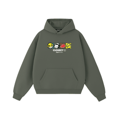 Áo khoác hoodie nỉ nam nữ form rộng oversize mũ to đầy dặn 2 lớp localbrand Cloudzy unisex TEAMMATE