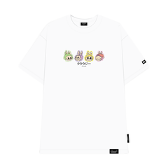 Áo thun nữ labubu unisex phông nam tay localbrand CLOUDZY basic cotton cao cấp form rộng ARIGATOU