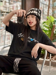 Áo thun boxy streetwear local brand CLOUDZY 100% cotton 250gsm dày dặn áo phông form rộng nam nữ unisex  BEGIN