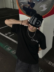 [NEW] Áo thun boxy CLOUDZY in chữ cá tính 100% cotton 250gsm nam nữ áo phông local brand streetwear đi học RIDE