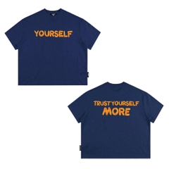 [NEW] Áo thun boxy local brand CLOUDZY streetwear in chữ 100% cotton 250gsm áo phông form rộng nam nữ unisex YOURSELF