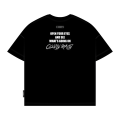 Áo thun boxy nam nữ local brand cloudzy basic unisex phông tay lỡ form boxy cổ tròn oversize REALITY