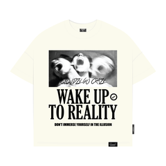 Áo thun boxy nam nữ local brand cloudzy basic unisex phông tay lỡ form boxy cổ tròn oversize REALITY