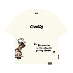 Áo thun boxy nam nữ oversize basic tay lỡ phông unisex form boxy rộng cổ tròn cotton CLOUDZY COUPLE