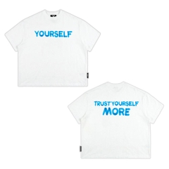 [NEW] Áo thun boxy local brand CLOUDZY streetwear in chữ 100% cotton 250gsm áo phông form rộng nam nữ unisex YOURSELF