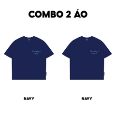 Áo thun boxy tee AIRY local brand Cloudzy unisex phông tay lỡ nữ cotton phối màu form rộng boxy