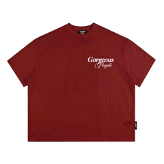 Áo thun boxy CLOUDZY in chữ vải 100% cotton dày dặn 250gsm nam nữ áo phông local brand streetwear GORGEOUS
