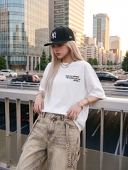 [NEW] Áo thun oversize CLOUDZY in chữ 100% cotton 250gsm áo phông form rộng nam nữ unisex local brand streetwear RESET
