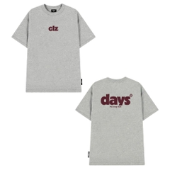 [NEW] Áo thun oversize CLOUDZY in chữ vải cotton 100% 250gsm dày dặn form rộng nam nữ áo phông regular local brand streetwear DAYS
