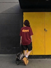 [NEW] Áo thun oversize CLOUDZY in chữ vải cotton 100% 250gsm dày dặn form rộng nam nữ áo phông regular local brand streetwear DAYS