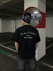 [NEW] Áo thun boxy CLOUDZY in chữ cá tính 100% cotton 250gsm nam nữ áo phông local brand streetwear đi học RIDE