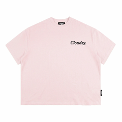 Áo thun boxy CLOUDZY phong cách streetwear in chữ ký 100% cotton 250GSM dày dặn áo phông boxy nam nữ BOX CORE