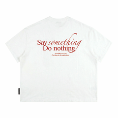 Áo thun boxy tee local brand Cloudzy unisex phông tay lỡ nữ cotton phối màu form rộng boxy SOMETHING