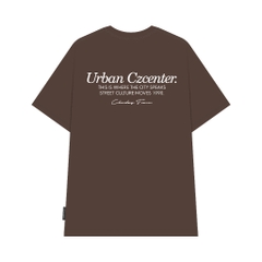 Áo thun oversize CLOUDZY form oversize unisex 100% cotton 250GSM áo phông đi học phong cách streetwear CENTER