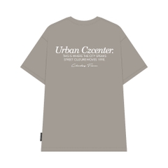 Áo thun oversize CLOUDZY form oversize unisex 100% cotton 250GSM áo phông đi học phong cách streetwear CENTER
