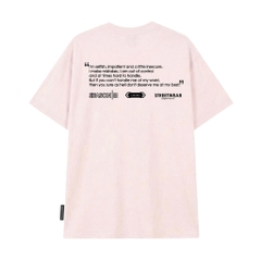 Áo thun nữ nam unisex tay lỡ phông local brand form rộng teen cổ tròn oversize CLOUDZY BE LOVED