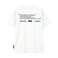 Áo thun nữ nam unisex tay lỡ phông local brand form rộng teen cổ tròn oversize CLOUDZY BE LOVED
