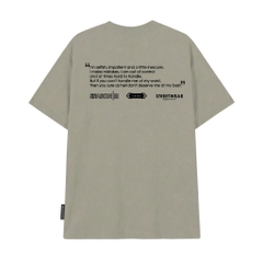 Áo thun nữ nam unisex tay lỡ phông local brand form rộng teen cổ tròn oversize CLOUDZY BE LOVED
