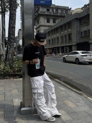 Áo thun nữ nam unisex tay lỡ phông local brand form rộng teen cổ tròn oversize CLOUDZY BE LOVED