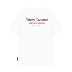 Áo thun oversize CLOUDZY form oversize unisex 100% cotton 250GSM áo phông đi học phong cách streetwear CENTER