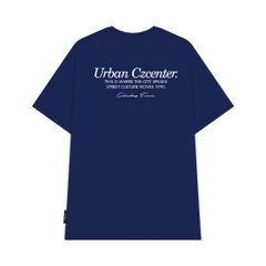 Áo thun oversize CLOUDZY form oversize unisex 100% cotton 250GSM áo phông đi học phong cách streetwear CENTER