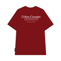 Áo thun oversize CLOUDZY form oversize unisex 100% cotton 250GSM áo phông đi học phong cách streetwear CENTER