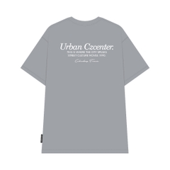 Áo thun oversize CLOUDZY form oversize unisex 100% cotton 250GSM áo phông đi học phong cách streetwear CENTER