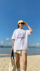Áo thun boxy local brand CLOUDZY in hình 100% cotton 250gsm dày dặn áo phông form rộng nam nữ unisex mùa hè SEA