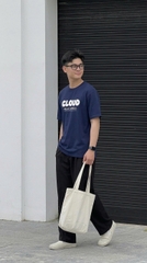 Áo phông oversize CLOUDZY cotton 100% 250gsm áo thun nam nữ form rộng đồ đôi unisex local brand basic RELAX