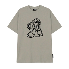 Áo phông local brand nam nữ basic unisex tay lỡ thun form rộng teen cổ tròn cao cấp CLOUDZY ROCKMAN